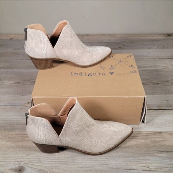 IndigoâRd.âNadia BootiesâWomen'sâShoesâSzâ8.5M - Picture 1 of 10